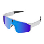 Lunettes de sport Colmi V06 AI blanches (avec verres bleus)