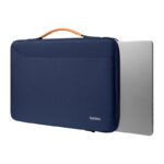 TOMTOC Defender-A22 Sac pour Ordinateur Portable 16 » (Bleu Marine)