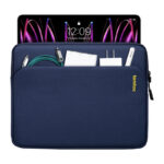 TOMTOC Light-B18 Étui pour Tablette 11 » (Bleu Marine)