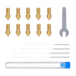 ELEGOO Neptune 4 / 4 Pro Ensemble de buses en laiton (0,2 mm x2, 0,4 mm x4, 0,6 mm x2, 0,8 mm x2)