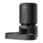 PETLIBRO Granary Distributeur de Nourriture pour Animaux 5L avec Double Bol (Noir)