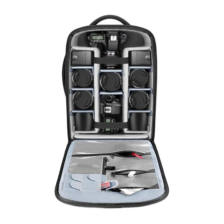 NEEWER NW3300-G Sac à dos à roulettes avec compartiments pour appareil photo reflex numérique - Ypsilon Computers