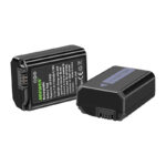 Ensemble de 2 batteries de remplacement Sony et un chargeur NEEWER NP-FW50
