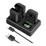 Ensemble de 3 batteries de remplacement pour appareils photo Canon : NEEWER LP-E6NH