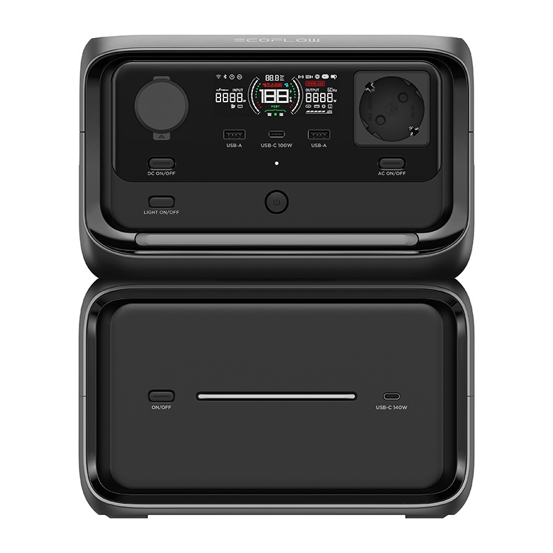 Station d'alimentation EcoFlow River 3 Max Plus 858Wh (Sans fil) - Ypsilon Computers