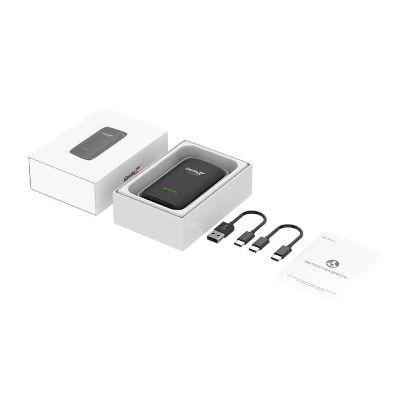 Adaptateur sans fil Carlinkit CP2A PRO pour CarPlay/Android Auto - Ypsilon Computers