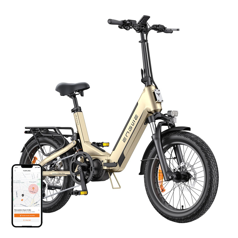 ENGWE L20 3.0 PRO 250W Vélo Électrique 20" (Or) - Ypsilon Computers