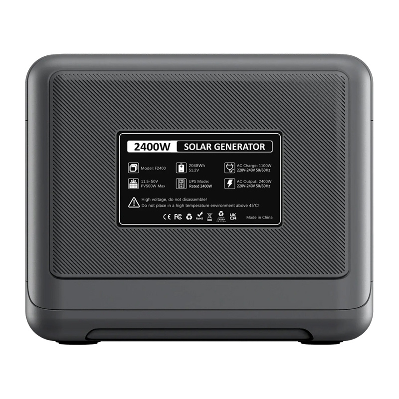 FOSSIBOT F2400 Station de Charge 2400W (Vert) - Ypsilon Computers