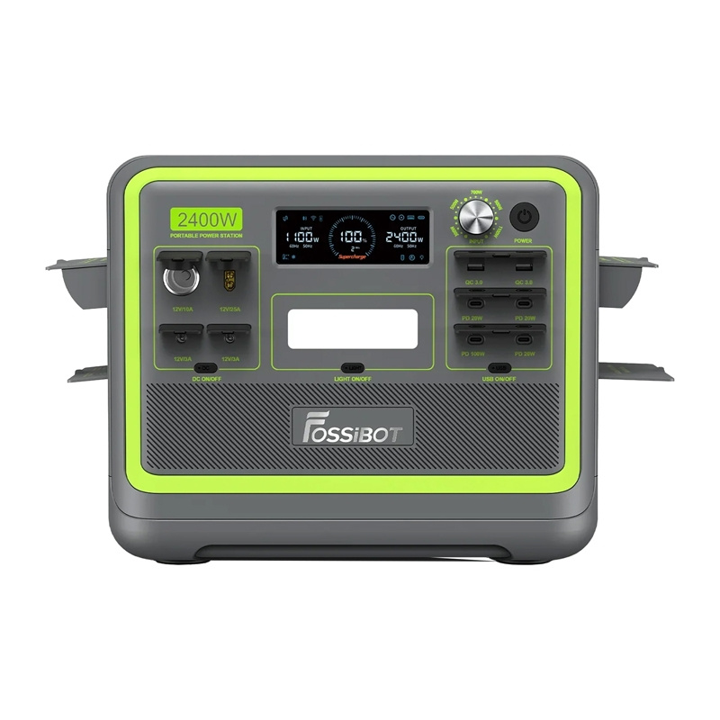 FOSSIBOT F2400 Station de Charge 2400W (Vert) - Ypsilon Computers