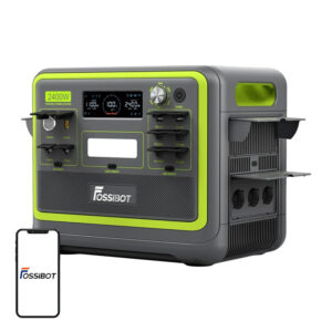 FOSSIBOT F2400 Station de Charge 2400W (Vert) - Ypsilon Computers