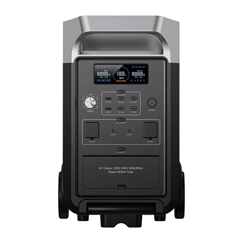 FOSSIBOT F3600 Pro Station de Charge 3600W (Noir) - Ypsilon Computers