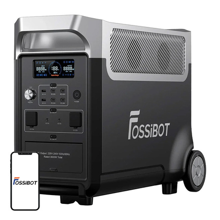 FOSSIBOT F3600 Pro Station de Charge 3600W (Noir) - Ypsilon Computers