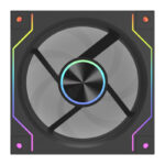 Ventilateur de Refroidissement DarkFlash DM20 LINE (Noir)