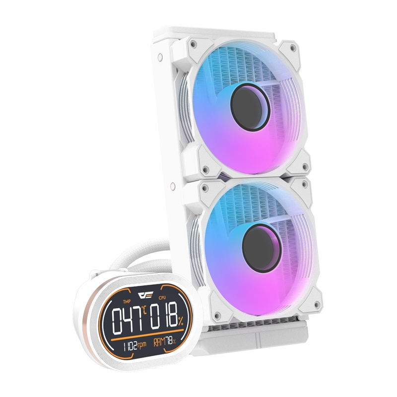 Darkflash DH240D v2 Refroidisseur CPU (Blanc) - Ypsilon Computers