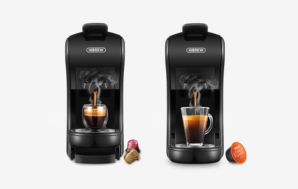 HiBREW H1A – Machine à café capsules 4‑en‑1