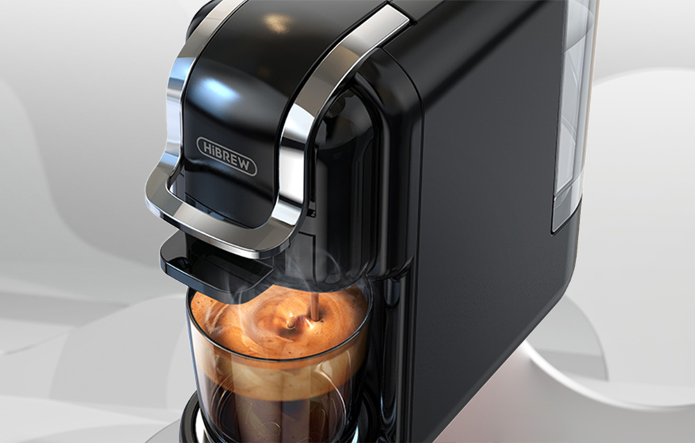 Machine à café à capsules HiBREW H2B 5-en-1 – Noir - Ypsilon Computers
