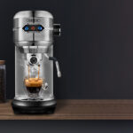 Machine à café espresso HiBREW H11 – 19 bars • Mousseur lait • Café moulu & dosettes E.S.E.