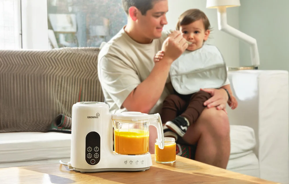 Robot de préparation de nourriture pour bébé Grownsy - Ypsilon Computers