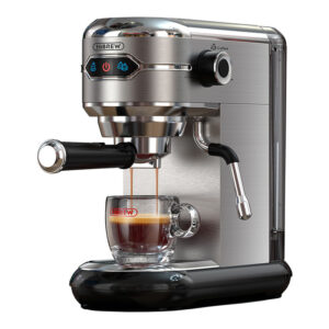 Machine à café espresso HiBREW H11 – 19 bars • Mousseur lait • Café moulu & dosettes E.S.E.