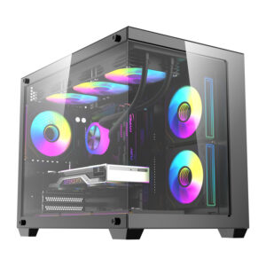 DarkFlash B275 PRO Black • 6 Ventilateurs ARGB