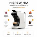 HiBREW H1A – Machine à café capsules 4‑en‑1