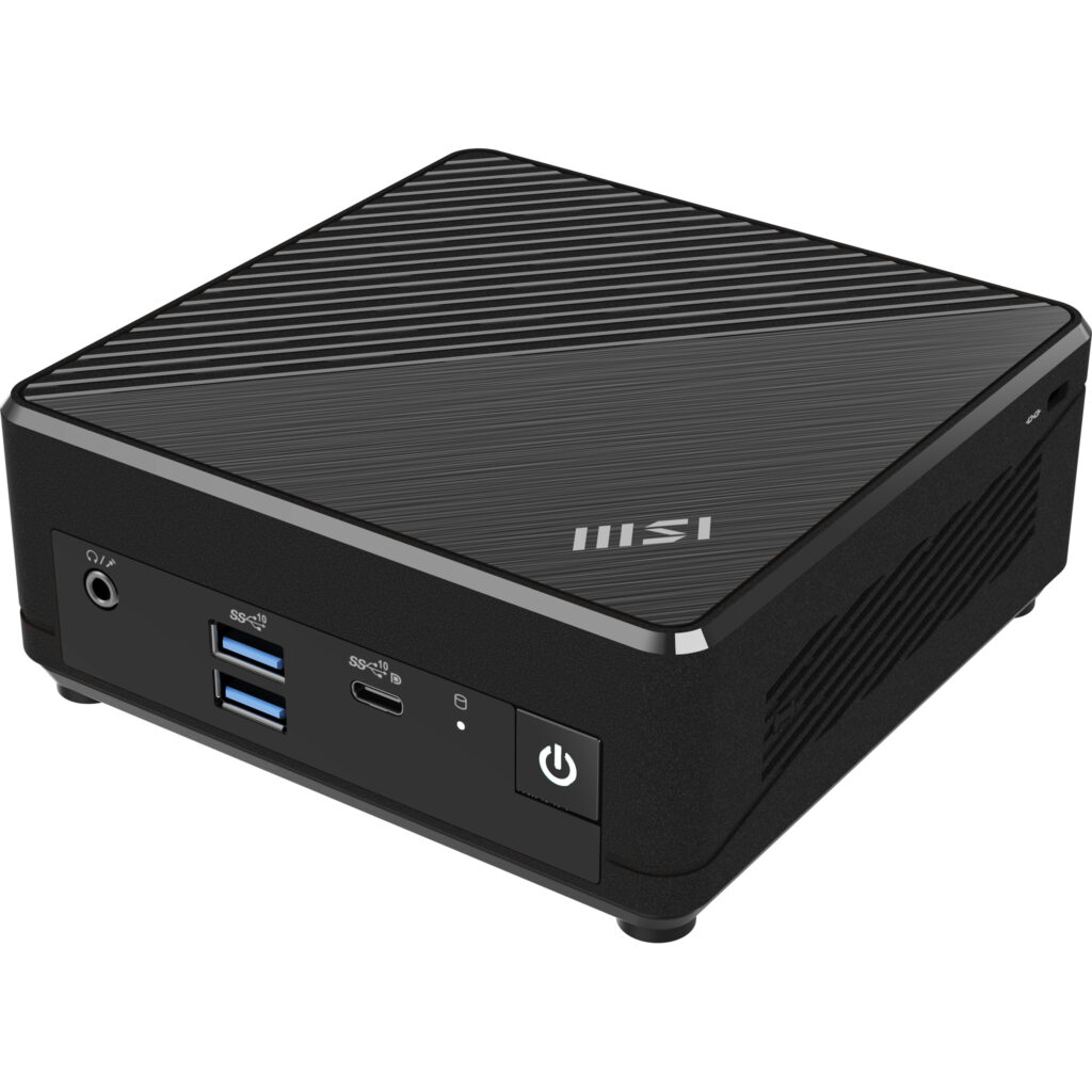 Black Intel SOC Celeron N100 IntegratedGraphics 4GB*1 128GB SSD no HDD Win 11 Pro AC 9462 5 2 Air cooling 65W 2y