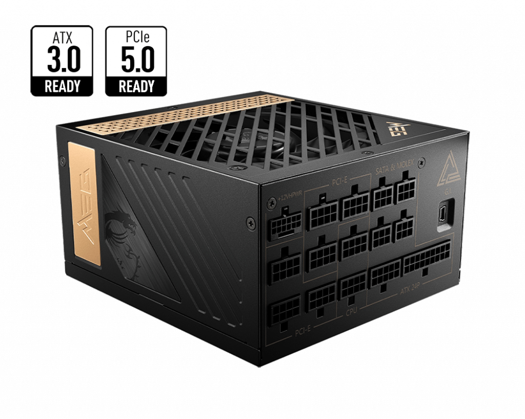 PSU MEG Ai1300P PCIE5 - Ypsilon Computers
