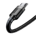 Baseus Cafule Câble Micro USB 2.4A 1m (Gris + Noir)