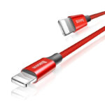 Câble Lightning Baseus Yiven 180 cm 2A (rouge)