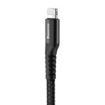 Câble à ressort Baseus Lightning 1m 2A (noir)