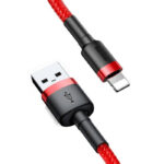 Baseus Cafule Câble USB Lightning 2,4A 0,5m (Rouge)