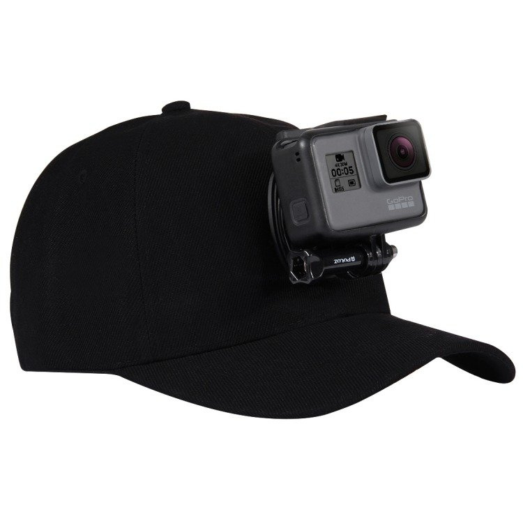 Casquette Puluz avec support pour caméra sportive (DJI, GoPro, Insta360) - Ypsilon Computers