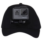 Casquette Puluz avec support pour caméra sportive (DJI, GoPro, Insta360)