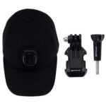 Casquette Puluz avec support pour caméra sportive (DJI, GoPro, Insta360)