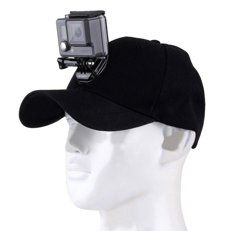 Casquette Puluz avec support pour caméra sportive (DJI, GoPro, Insta360) - Ypsilon Computers