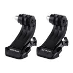 Support J-Hook Puluz pour caméras sportives (DJI, GoPro, Insta360)(2x)