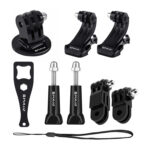 Ensemble de 20 accessoires Puluz pour caméras sportives (y compris Osmo Action 5 Pro, Insta360 Ace Pro 2) PKT18