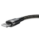 Baseus Cafule Câble USB Lightning 2,4A 1m (Gris+Noir)