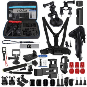 Ensemble de 43 accessoires Puluz pour caméras sportives (y compris Osmo Action 5 Pro, Ace Pro 2) PKT47 - Ypsilon Computers