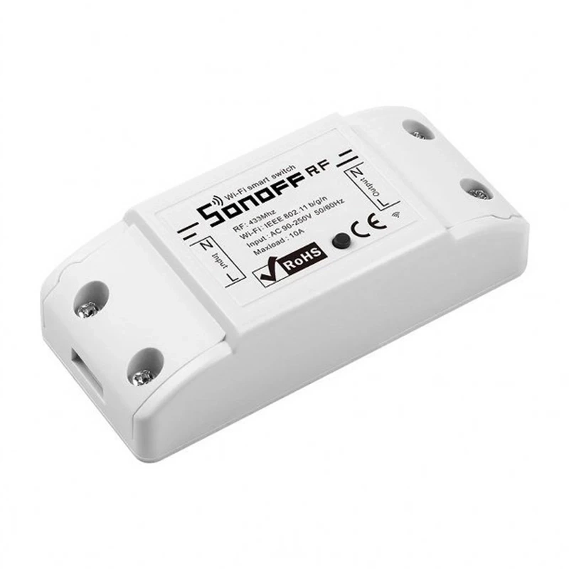 Interrupteur intelligent WiFi + RF 433 Sonoff RF R2 (NOUVEAU) - Ypsilon Computers