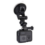 Support de pare-brise Puluz pour caméras sportives (y compris Osmo Action 5 Pro, Insta360 X5)