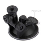 Support de pare-brise Puluz pour caméras sportives (y compris Osmo Action 5 Pro, Insta360 X5)