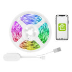 Bande lumineuse LED RGB WiFi intelligente Gosund SL1 (2,8m), Tuya