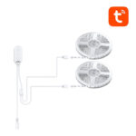 Ruban LED RGB WiFi intelligent NiteBird SL3 (2x5m), Tuya