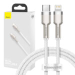 Câble USB-C pour Lightning Baseus Cafule, PD, 20W, 1m (blanc)