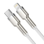 Câble USB-C pour Lightning Baseus Cafule, PD, 20W, 1m (blanc)