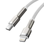 Câble USB-C pour Lightning Baseus Cafule, PD, 20W, 1m (blanc)