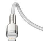 Câble USB-C pour Lightning Baseus Cafule, PD, 20W, 1m (blanc)