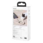 Câble USB-C pour Lightning Baseus Cafule, PD, 20W, 1m (blanc)