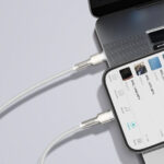 Câble USB-C pour Lightning Baseus Cafule, PD, 20W, 1m (blanc)